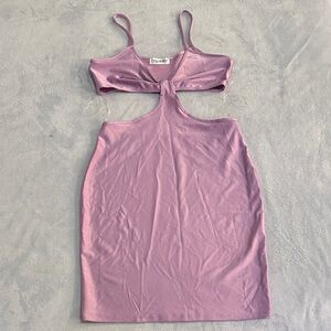 NWOT- Mauve Backless Dress